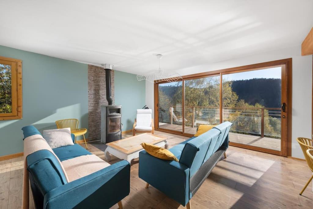 Le Cerf, Chalet Cocooning Avec Piscine Et Billard Ban-sur-Meurthe-Clefcy Exterior photo