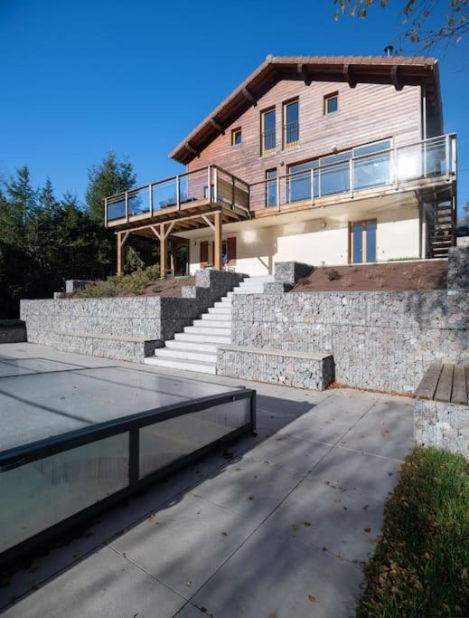 Le Cerf, Chalet Cocooning Avec Piscine Et Billard Ban-sur-Meurthe-Clefcy Exterior photo