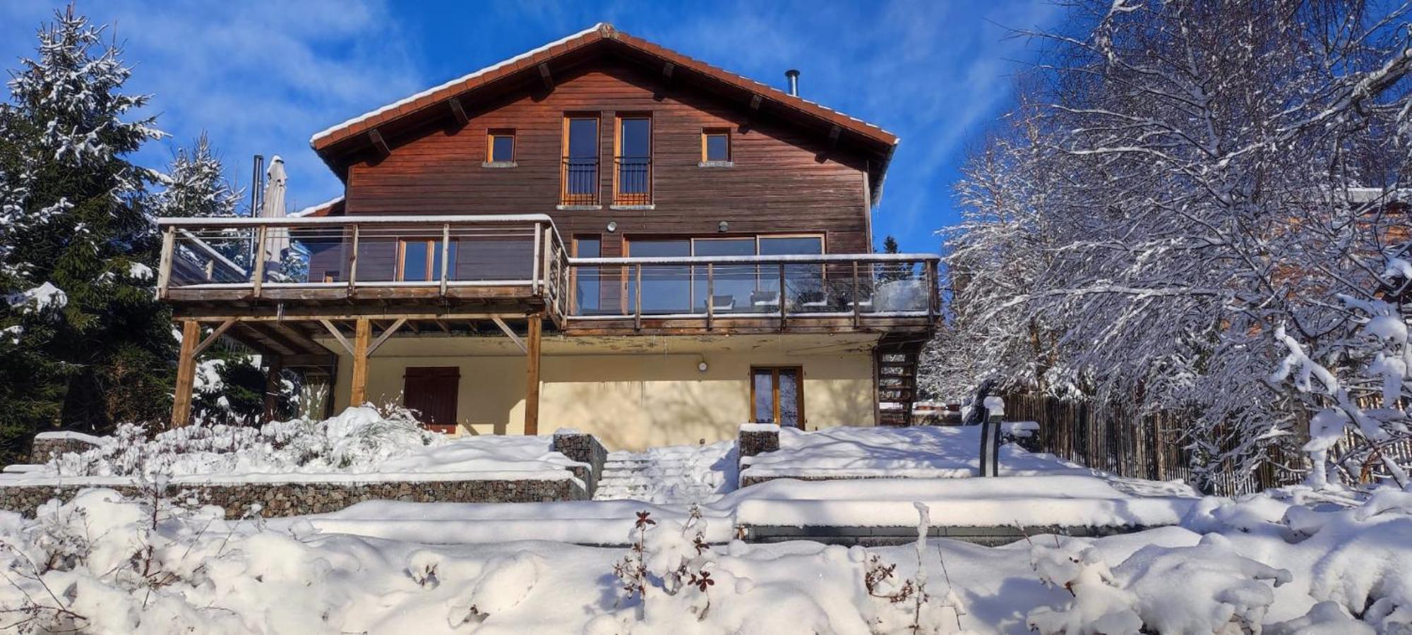 Le Cerf, Chalet Cocooning Avec Piscine Et Billard Ban-sur-Meurthe-Clefcy Exterior photo